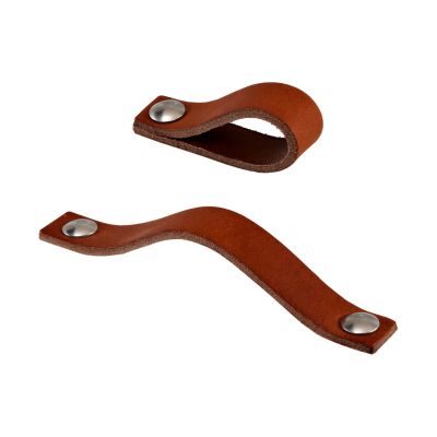LIFETIME Kidsrooms Handgreep Leder Robust Cognac