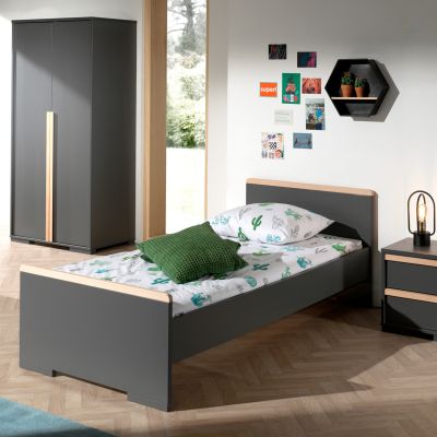 Vipack London Kinderkamer Antraciet