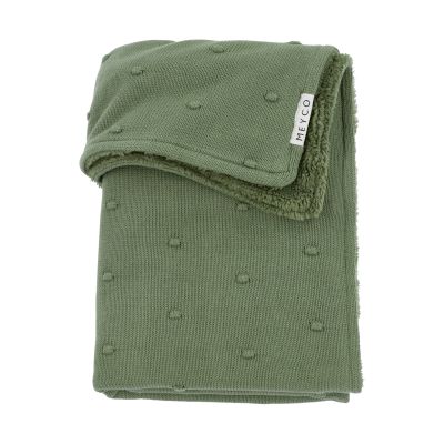 Meyco Mini Knots Fleece Wiegdeken 75 x 100 cm