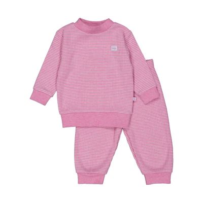 Feetje Wafel Pyjama Roze Melee Mt. 56