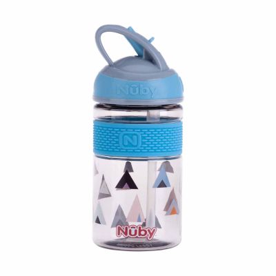 Nuby 2-in-1 drinkbeker Blauw / Grijs