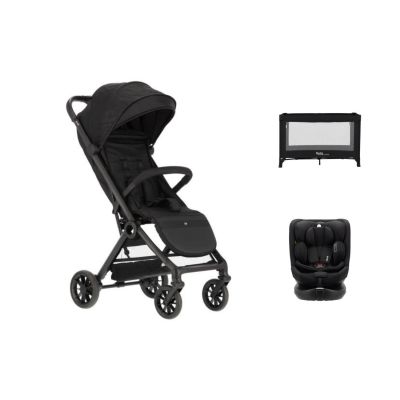 Baby Logeer &amp; Oppas Bundel - Puck Victor Buggy | Qute Q-Sleep campingbed | Puck June Autostoel