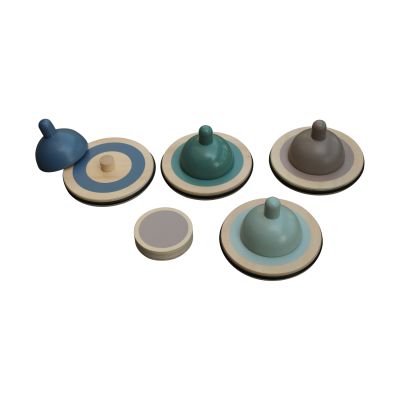 Jep Kids Indoor Curling Set - Taupe/Green
