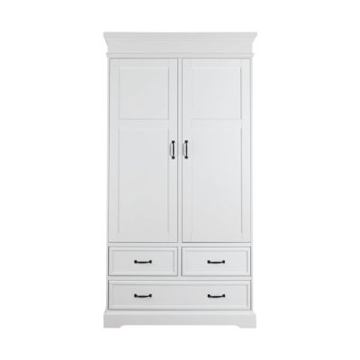 Kidsmill Savigno Kledingkast 2-Deurs Wit Zonder Kruis