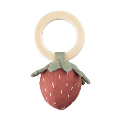 Sebra Rattle Aardbei 