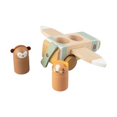Sebra Wildlife Houten Vliegtuig