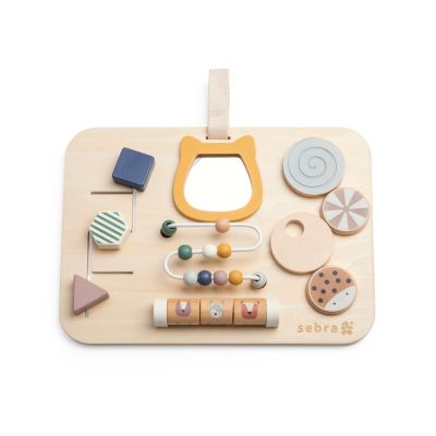 Sebra Activiteitenpaneel - Woodland - Hout