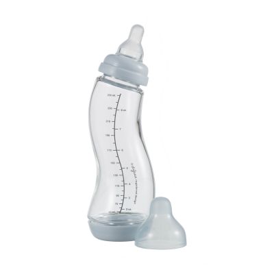 Babypark Difrax S-fles Glas Smal Ice 250 ml aanbieding