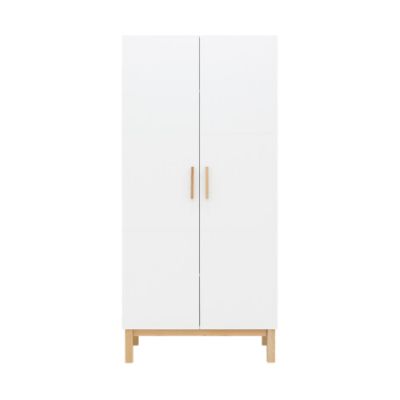 Bopita Lotte 2-Deurskast Wit / Naturel