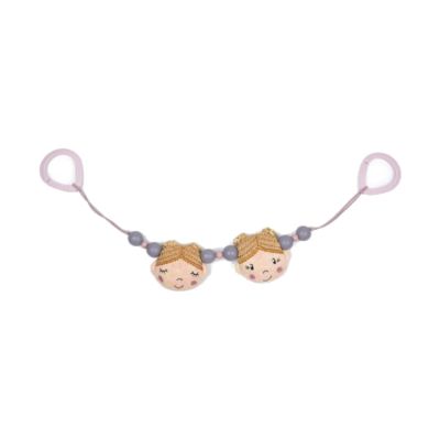 Smallstuff Knitted Ballerina Wagenspanner Soft Rose