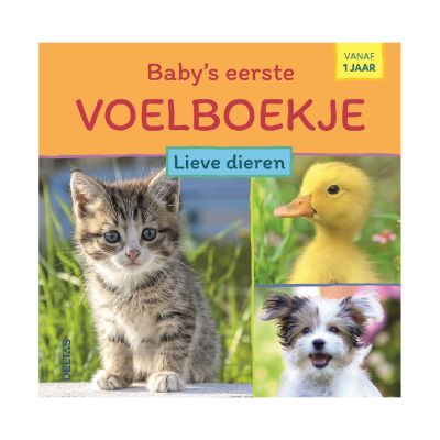 Deltas Boekje - Baby&#039;s Eerste Voelboekje - Lieve Dieren