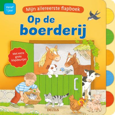 Deltas Mijn allereerste flapboek - Op de boerderij 582465