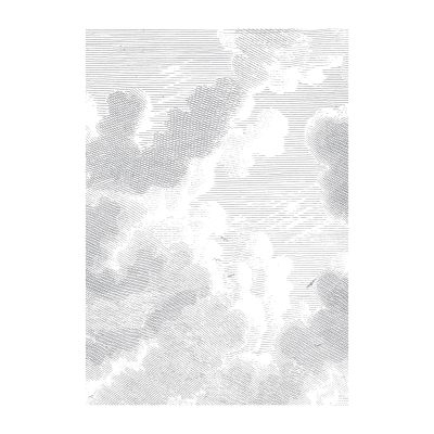 KEK AMSTERDAM Behang - Engraved Clouds I - 4 Banen