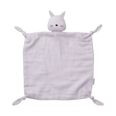 Liewood Agnete Cat Knuffeldoekje Light Lavender