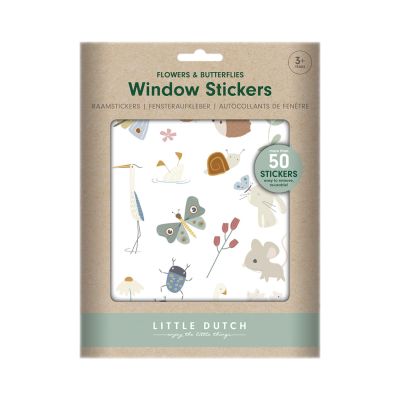 Little Dutch Flowers &amp; Butterflies Raamstickers