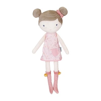 Little Dutch Little Pink Flowers Knuffelpop - Rosa - 35 cm