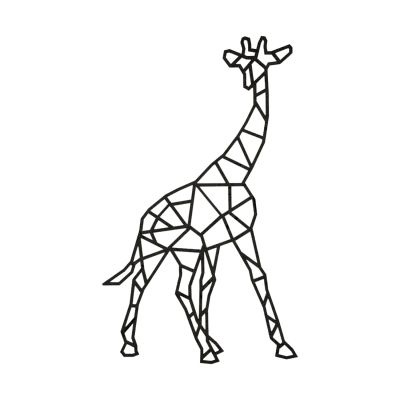 Casa Sentir Giraffe Wanddecoratie - Medium