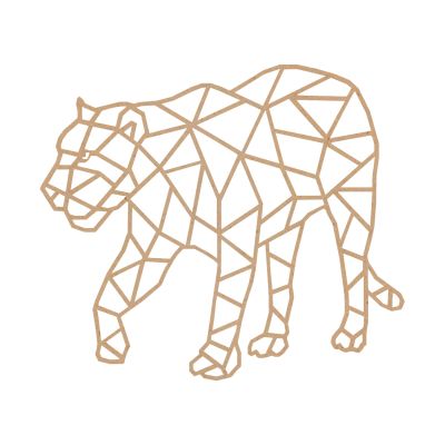 Maison Cocon Jaguar Wanddecoratie - Medium