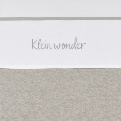 Meyco Klein Wonder Wieglaken - 75 x 100 cm - Greige