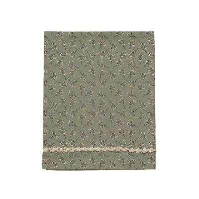 Mies &amp; Co Daisies Wieglaken - 80 x 100 cm - Teagreen
