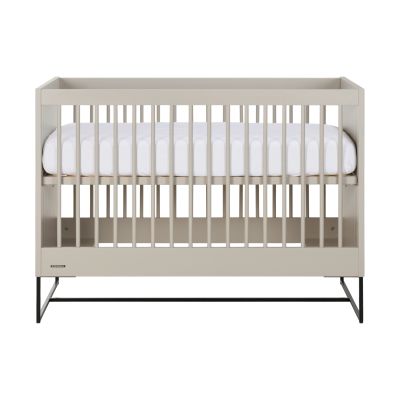 Kidsmill Modular 2 Babybed Oatmeal - Zwart - 60 x 120 cm