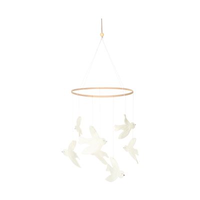 Nanami Birds Mobiel - Off White