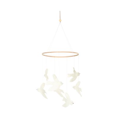 Nanami Birds Mobiel - Off White