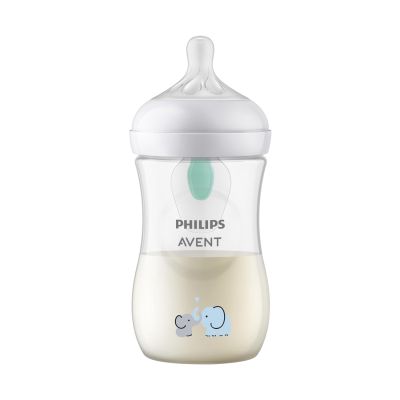 Babypark Philips Avent Natural AirFree Fles - Olifant - 260 ml aanbieding