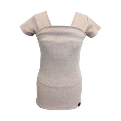 Womboo Buidelshirt - Vrouw - Beige