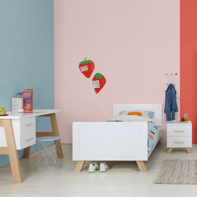 Bopita Lisa Kinderkamer Wit | Bed 90 x 200 cm + Bureau