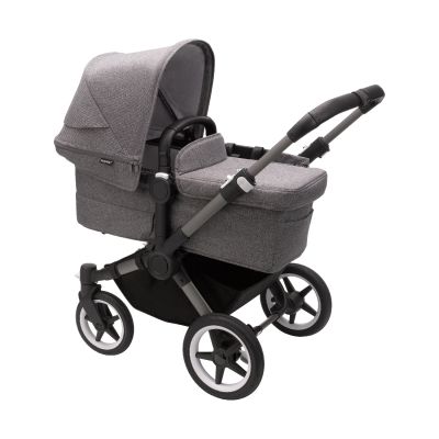 Bugaboo Donkey 5 Mono Kinderwagen 2-in-1 Graphite / Grey Mélange