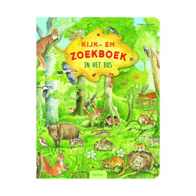 Deltas Kinderboekje - Kijk En Zoekboek In Het Bos