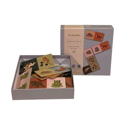 Filibabba Nordic Animals Domino Puzzel
