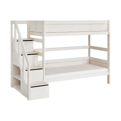 LIFETIME Kidsrooms Stapelbed Met Trapkast Luxe