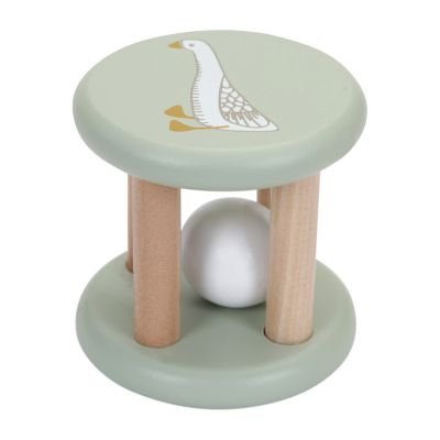 Little Dutch Little Goose Houten Rammelaar Roller Mint