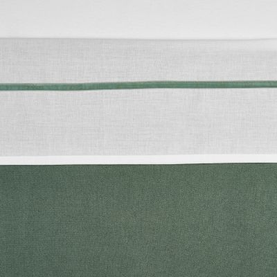 Meyco Wieglaken Wit Met Velvet Bies 75 x 100 cm