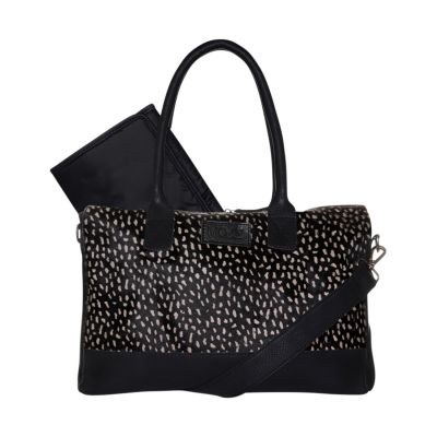 Mozz Bags Wild Ones Luiertas Black Dots Reverse