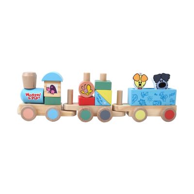 Rubotoys Woezel En Pip Houten Trein