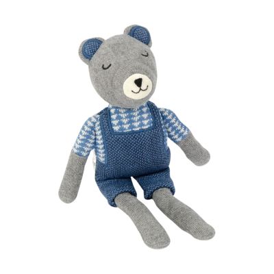 Smallstuff Teddy Activiteitenknuffel Cobalt