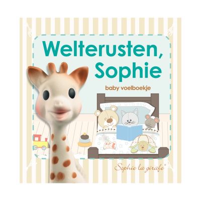 Sophie de Giraf Voelboekje Welterusten Sophie