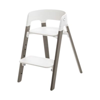 Babypark Stokke® Steps™ Kinderstoel White Hazy Grey aanbieding