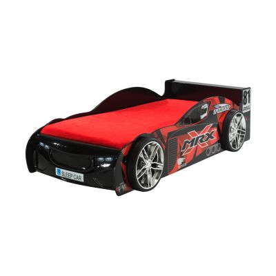 Vipack Autobed MRX Sleepcar Black 90 x 200 cm