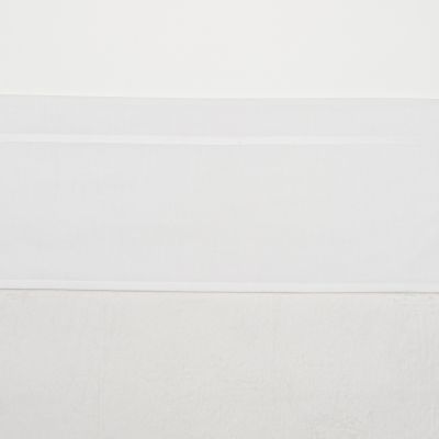 Meyco Ledikantlaken Wit Met Bies 100 x 150 cm