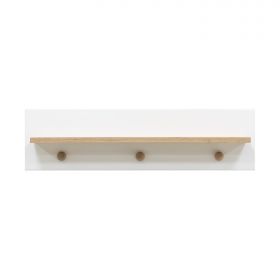 Bopita Paris Wandrek Wit / Eiken