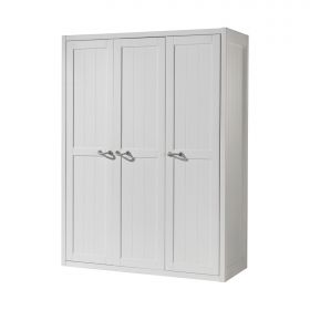 Vipack Lewis Kledingkast 3-Deurs Wit