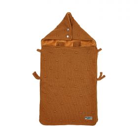Meyco Knots Voetenzak Camel