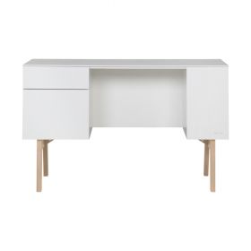 Kidsmill Sixties Bureau Wit Mat / Naturel