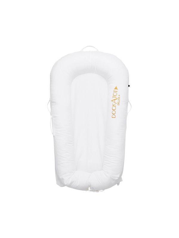 大特価 言い換え DockATot Deluxe+ Babypark | White Pristine Cover ベビー用寝具・ベッド