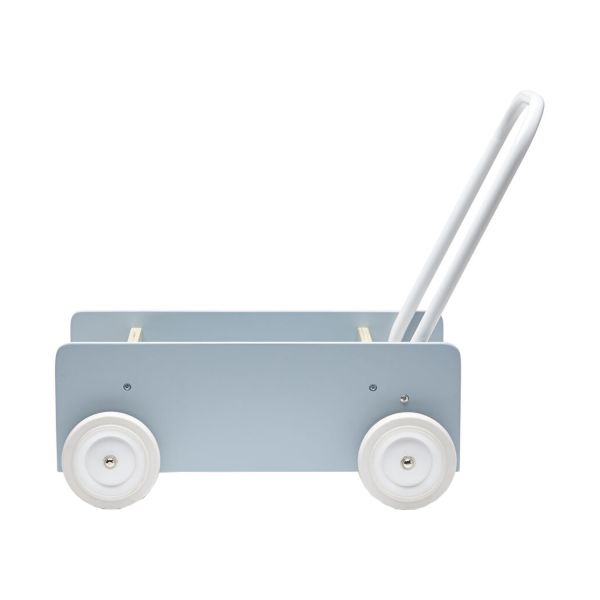 Kid's Concept Houten Loopwagen Blue Grey