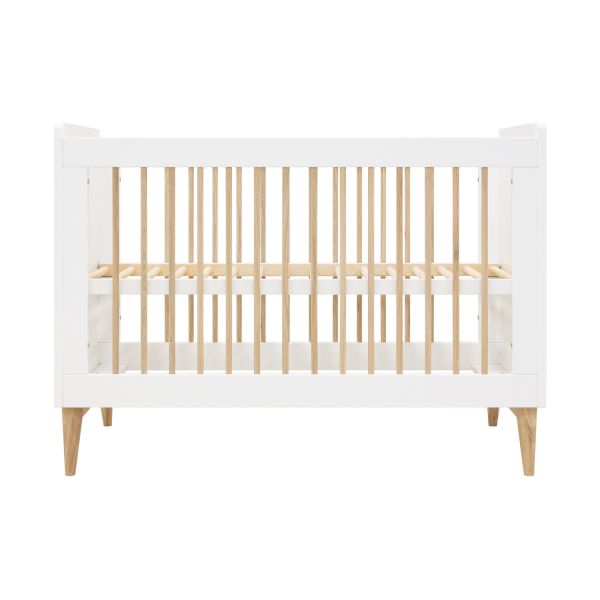 Bopita Paris Babykamer Wit / Eiken | Bed 60 x 120 cm + Commode